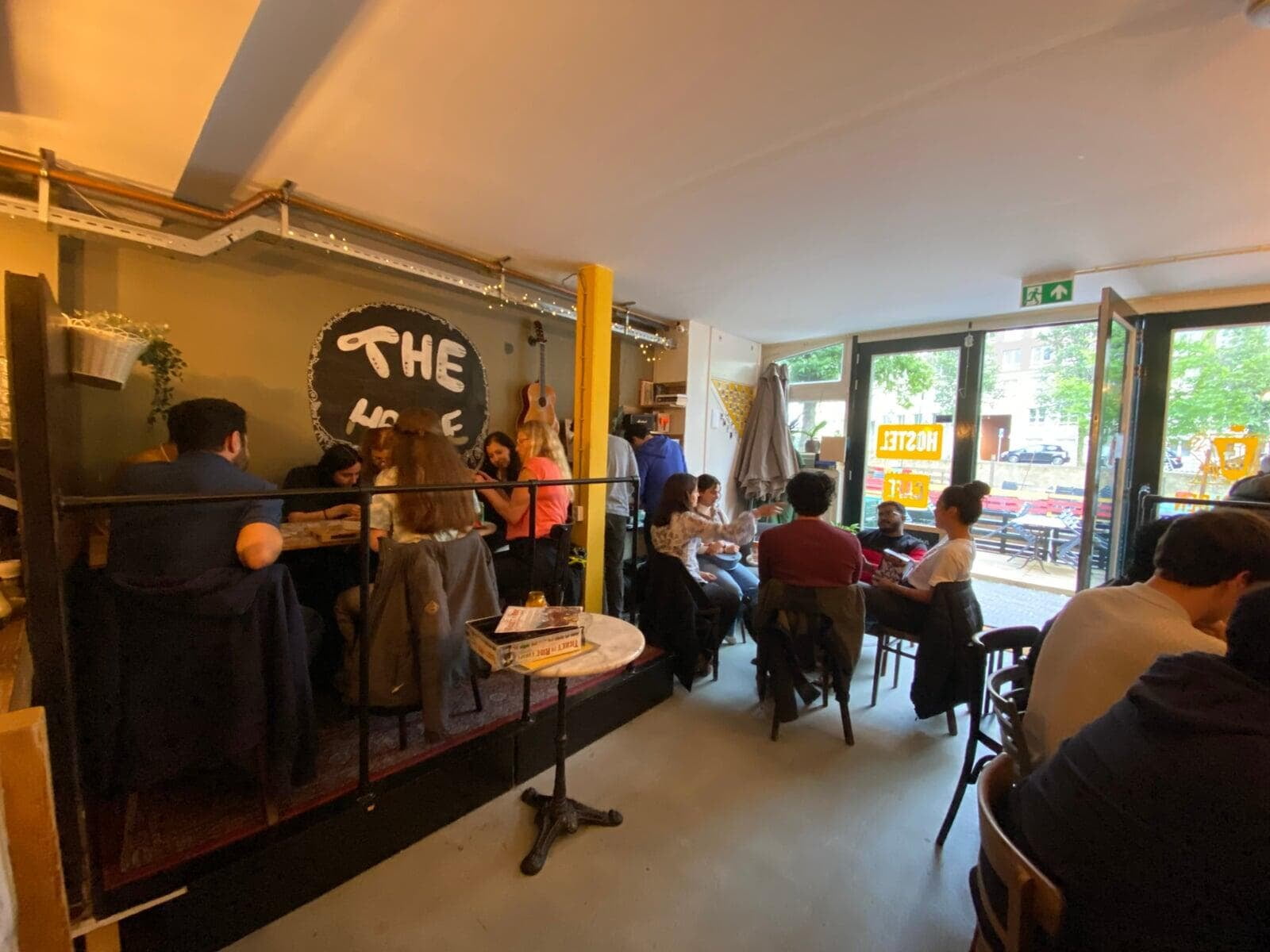 An evening of live music inside the bar